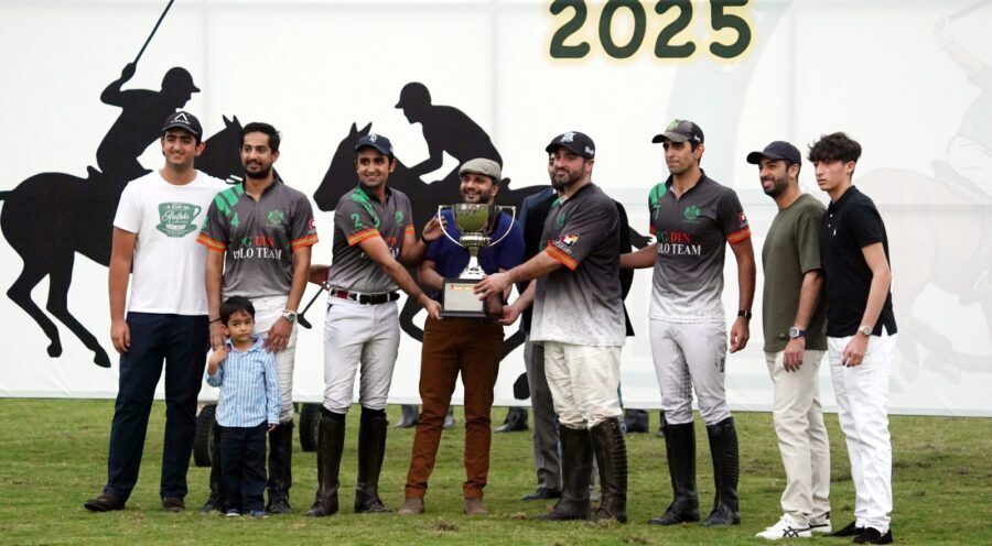 جناح لیگیسی پولو کپ 2025ء کا فائنل ٹیم ایف جی /دین نے جیت لیا