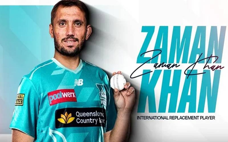 بگ بیش لیگ میں پاکستانی فاسٹ بولر زمان خان کا معاہدہ ہو گیا